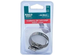 Braçadeiras De Inox Raco Expert 8 Mm Lote De 2 24 36 Mm