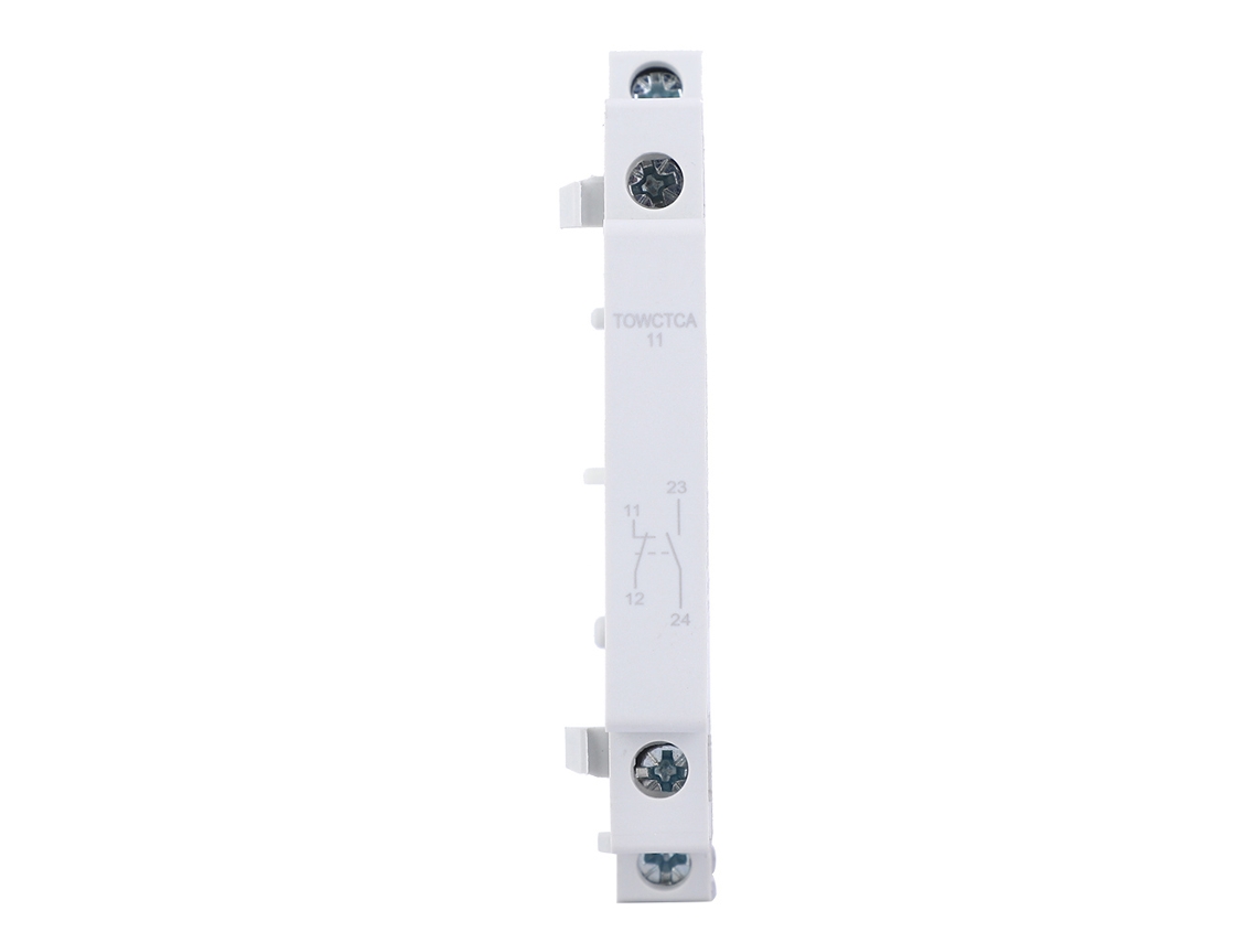 Acessório Auxiliar Contator Ac Modular 1no1nc Pequeno Doméstico Com Contatos Laterais