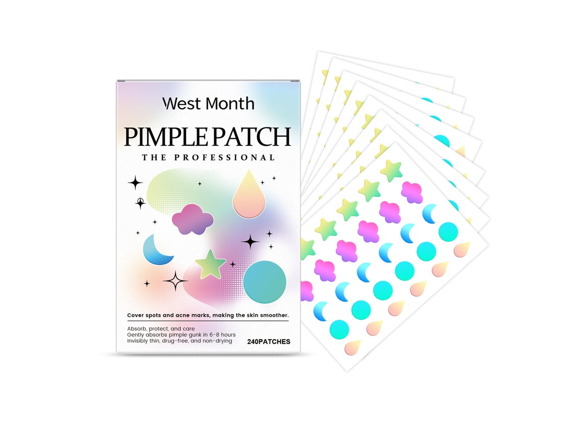 Patch Colorido para Disfarçar Cicatrizes de Acne e Aperfeiçoar a Pele LAXISCREED