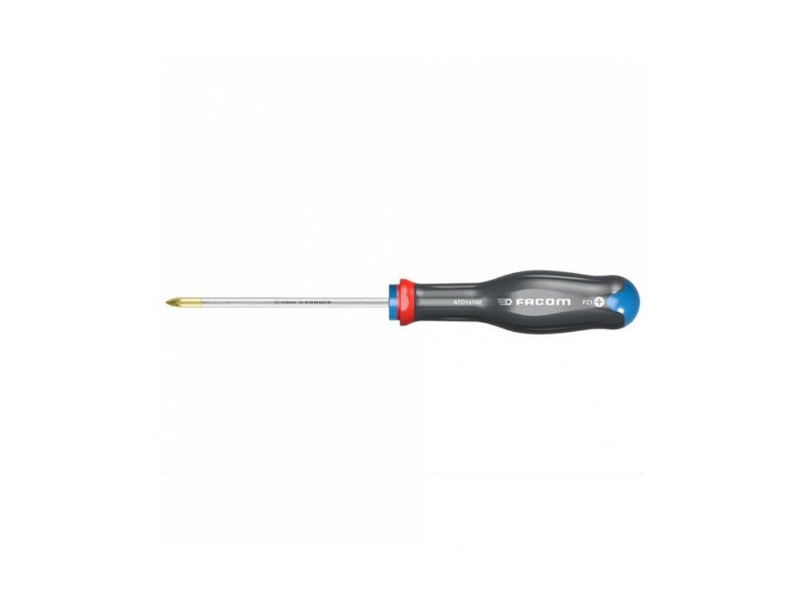 Chave Para Parafusos Pozidriv Pz1 X 100mm Facom Atd1x100