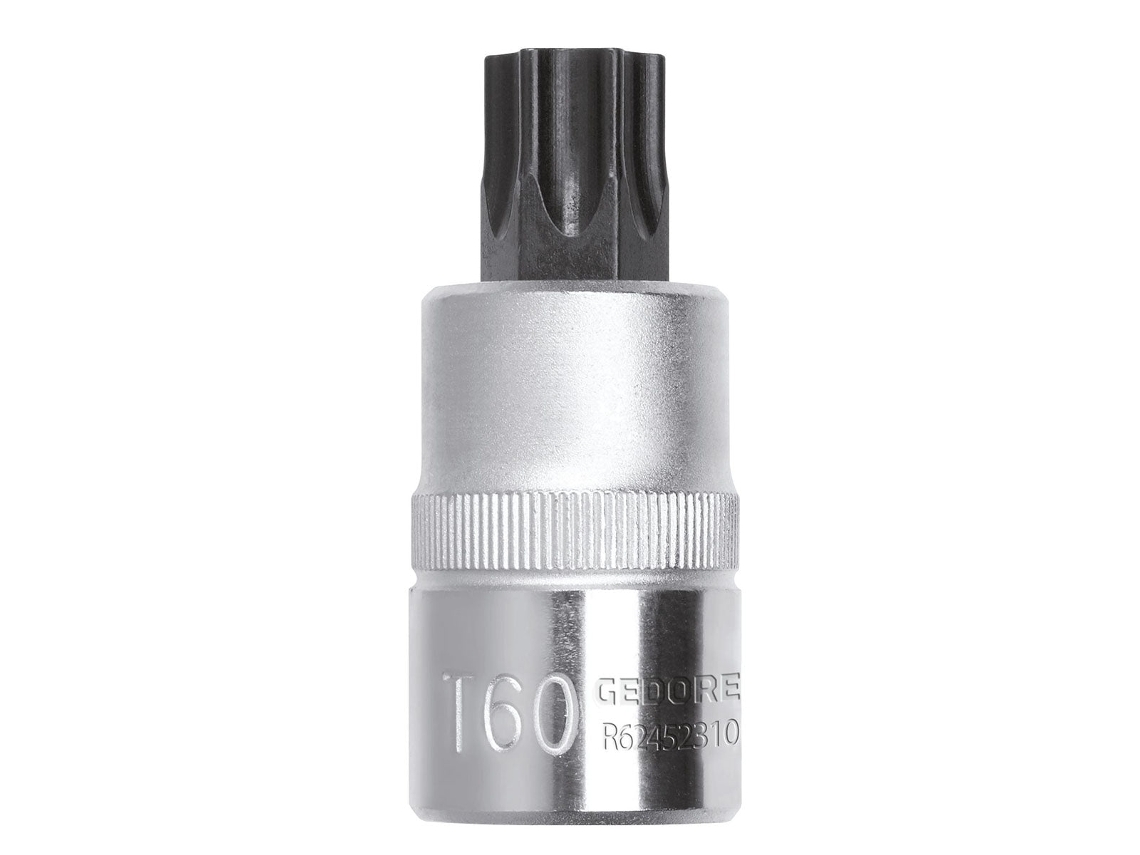 Chave de fenda soquete 1/2 Torx T60 L55 mm (3300399) GEDORE VERMELHA R62452310