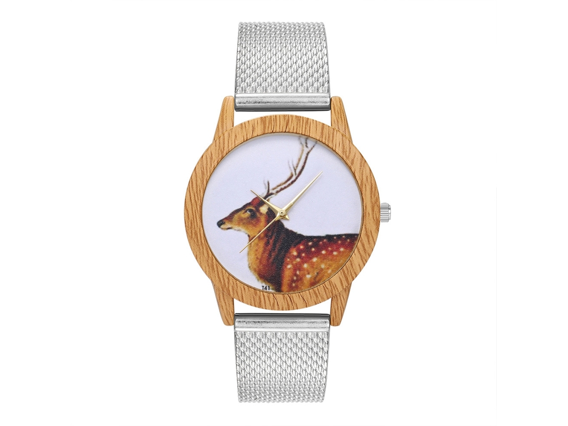 Reloj De Pulsera Casual Unisex Con Correa De Silicona Plata Movimiento De Cuarzo