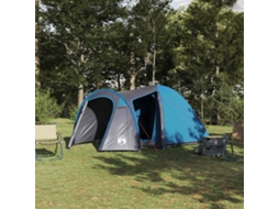 Vidaxl Barraca Em Forma De Cúpula Cúpula Azul 384 X 254 X 170 Cm