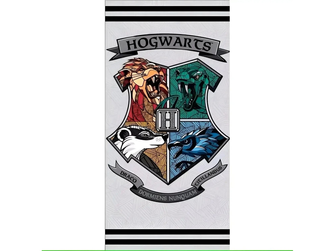 Toalha De Microfibra Harry Potter Shields 140x70 Cm 86839