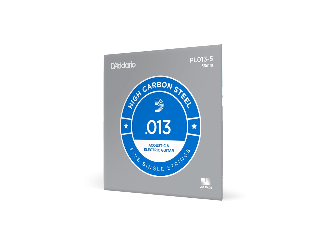 .013 Plain Steel Pl013 5 DADDARIO
