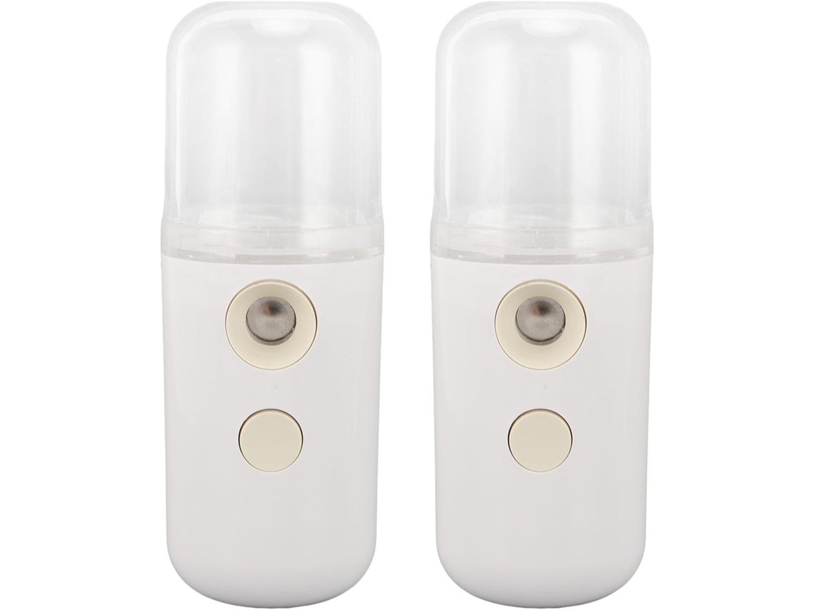Umidificador Portátil De 2 Peças, Mini Gerador Névoa Compacto Com Bateria Integrada 250 Mah E Cabo