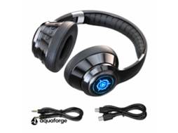 Headset Gaming Bluetooth 5.2 Sem Fio Com Microfone Enc Led Rgb Som Estéreo 3,5 Mm