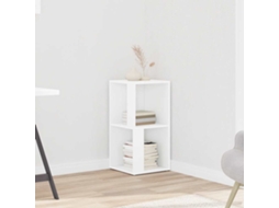 Vidaxl Armário De Canto 33x33x67 Cm Derivados De Madeira Branco