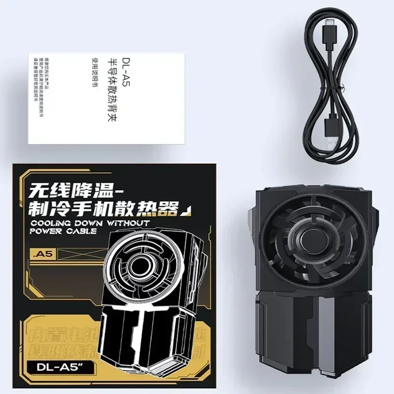 Dissipador De Calor Para Celular, Semicondutor, Clipe Traseiro, Dissipador De Calor Para Bateria De 1200mah