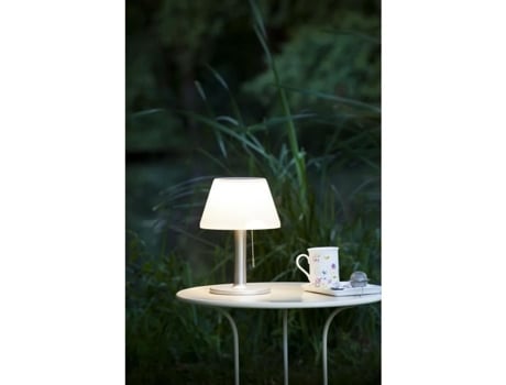 Candeeiro de mesa solar iluminado GALIX G2 com detector de presença - 100 lúmens