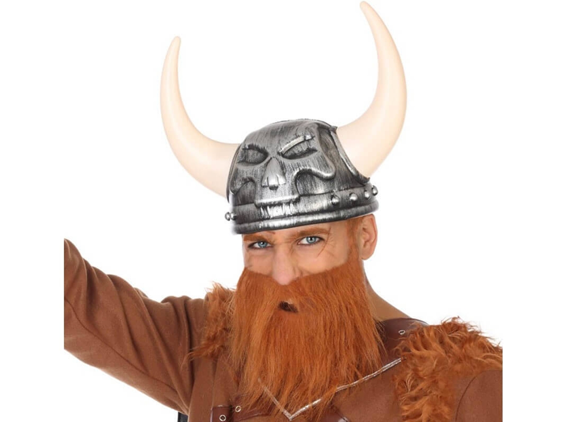 Capacete DISFRAZZES Viking Com Cornos