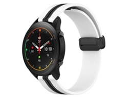 Pulseira De Silicone Dobrável Com Fecho Magnético Para Xiaomi Mi Watch S1 Pro 22mm