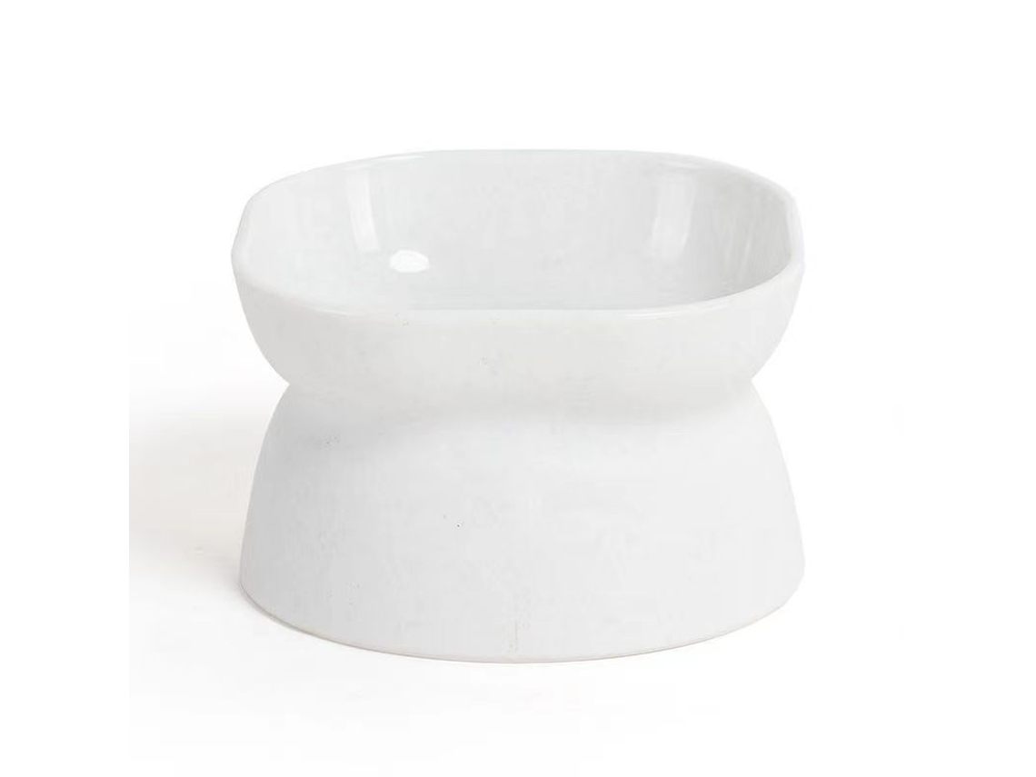 Tigela Moderna para Animais de Estimação, Espessa Anti tombamento para Cães e Gatos, para Ração com Abertura Larga AQUAFORGE