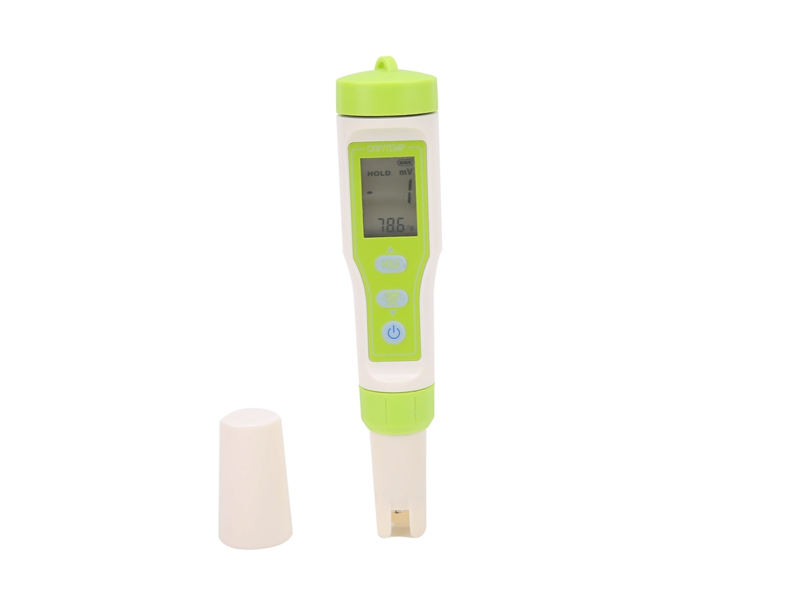 Tester De Calidad Da Água Orp‑100 Portátil Com Temperatura Para Aquário E Piscina