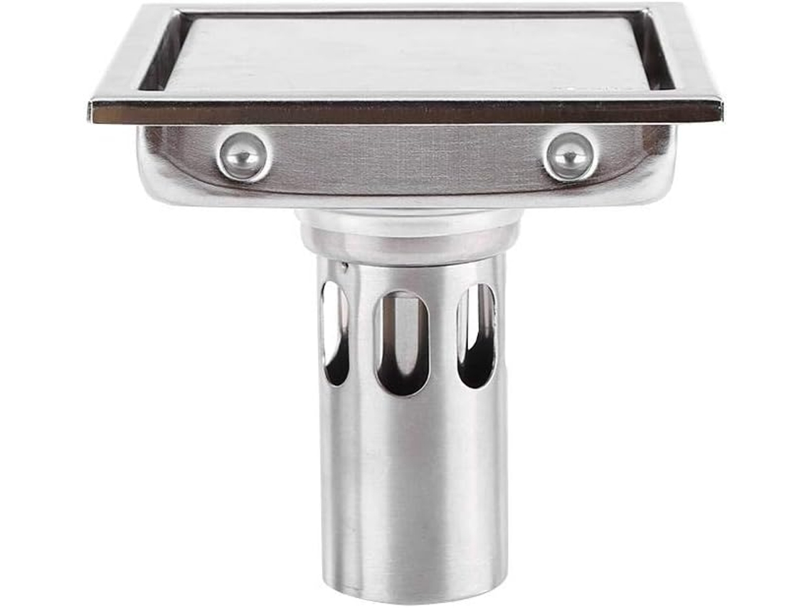 Ralo de Piso AQUAFORGE Redondo, Resistente a Odores, para Banheiro e Cozinha