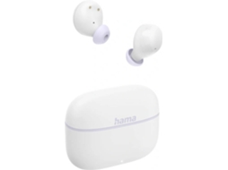 Auriculares Bluetooth True Wireless Stereo HAMA Freedom Buddy II (In Ear - Microfone - Branco)