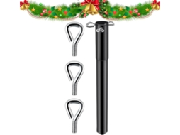 Suporte para Árvore Artificial Base Metálica Multiuso, Base de Ferro, Estabilizador para Árvore de Natal, Decoração CHABERLU
