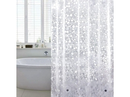 Lona de Chuveiro Antimofo Eva 180x180cm | S/MARCA