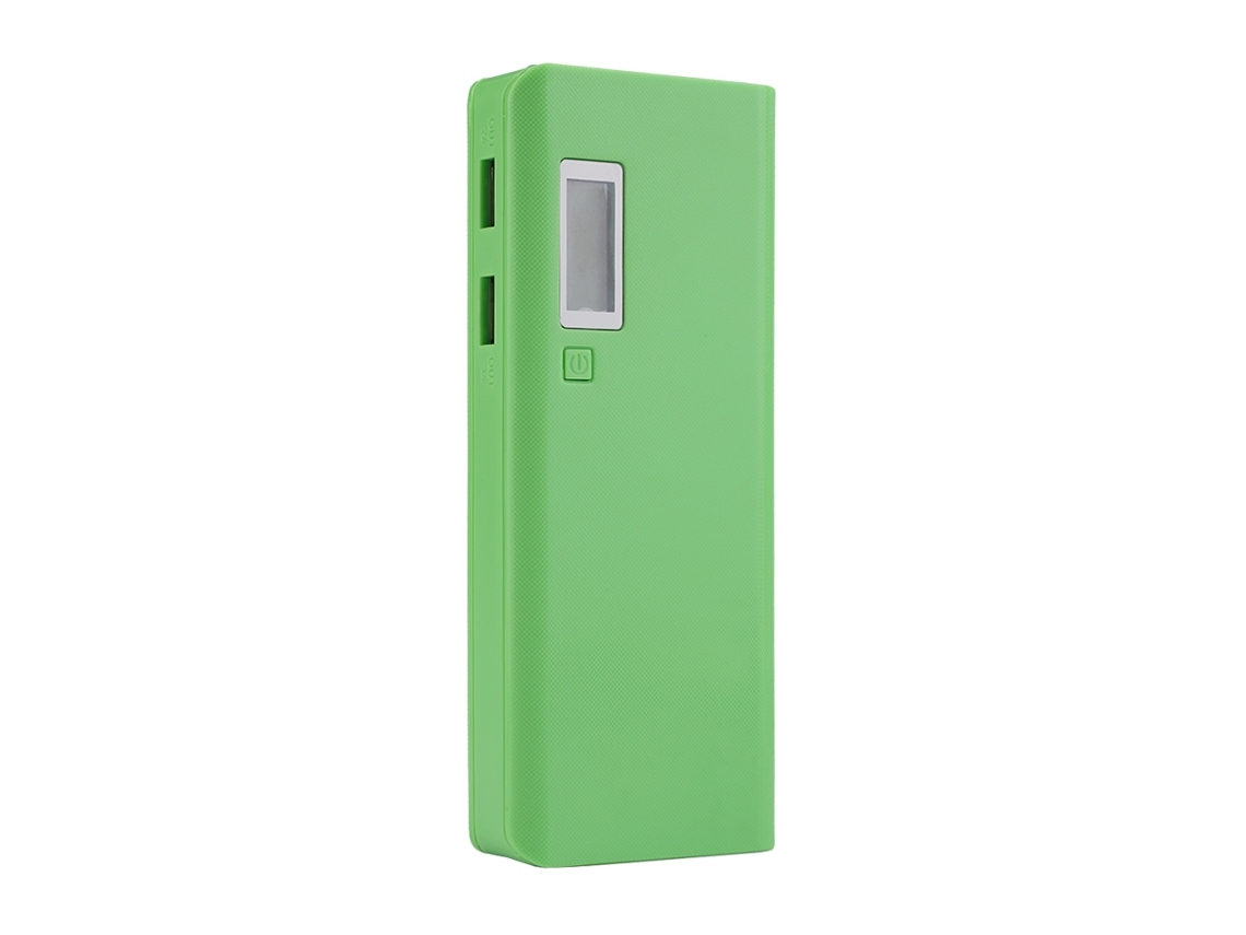 Carregador Portátil LAXISCREED 5x18650 Usb Lcd Lanterna