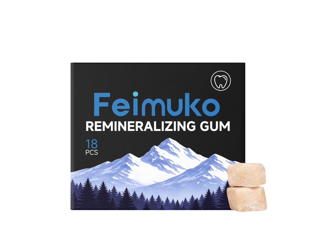 Chiclete Feimuko Xilitol Menta Sem Açúcar