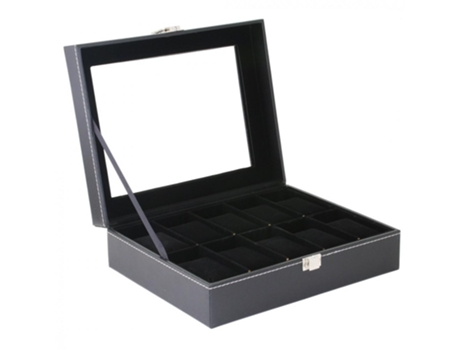 Watch Box For 10 WatchesNORTHIX Black