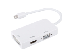 Adaptador Mini Displayport Para Vga Conversor De Sinal Display
