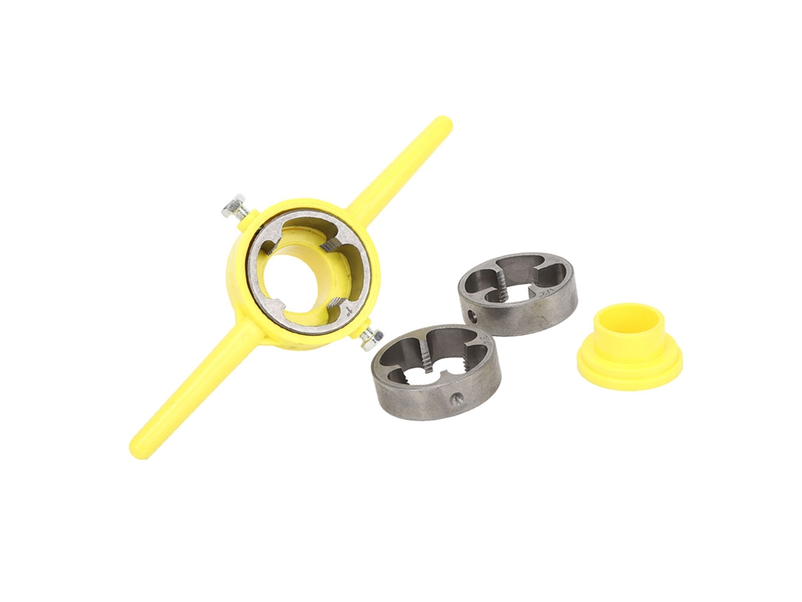 Laxiscreed Kit De Ferramentas Para Roscar Tubos Pvc E Npt, Operação Manual E Fácil Uso