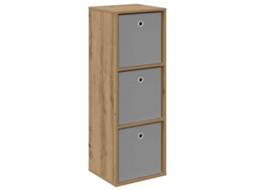 Conjunto 1 Buffet Vidaxl Castanho Derivados De Madeira (35 X 32 X 99,5 Cm)