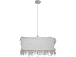 Candeeiro de Teto FABRILAMP Hilos (Branco - E27 - Máx. 60W - Metal - Tecido)