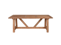 Mesa de Jantar em Teca Natural, 200x100x75cm ALEXANDRA HOUSE LIVING