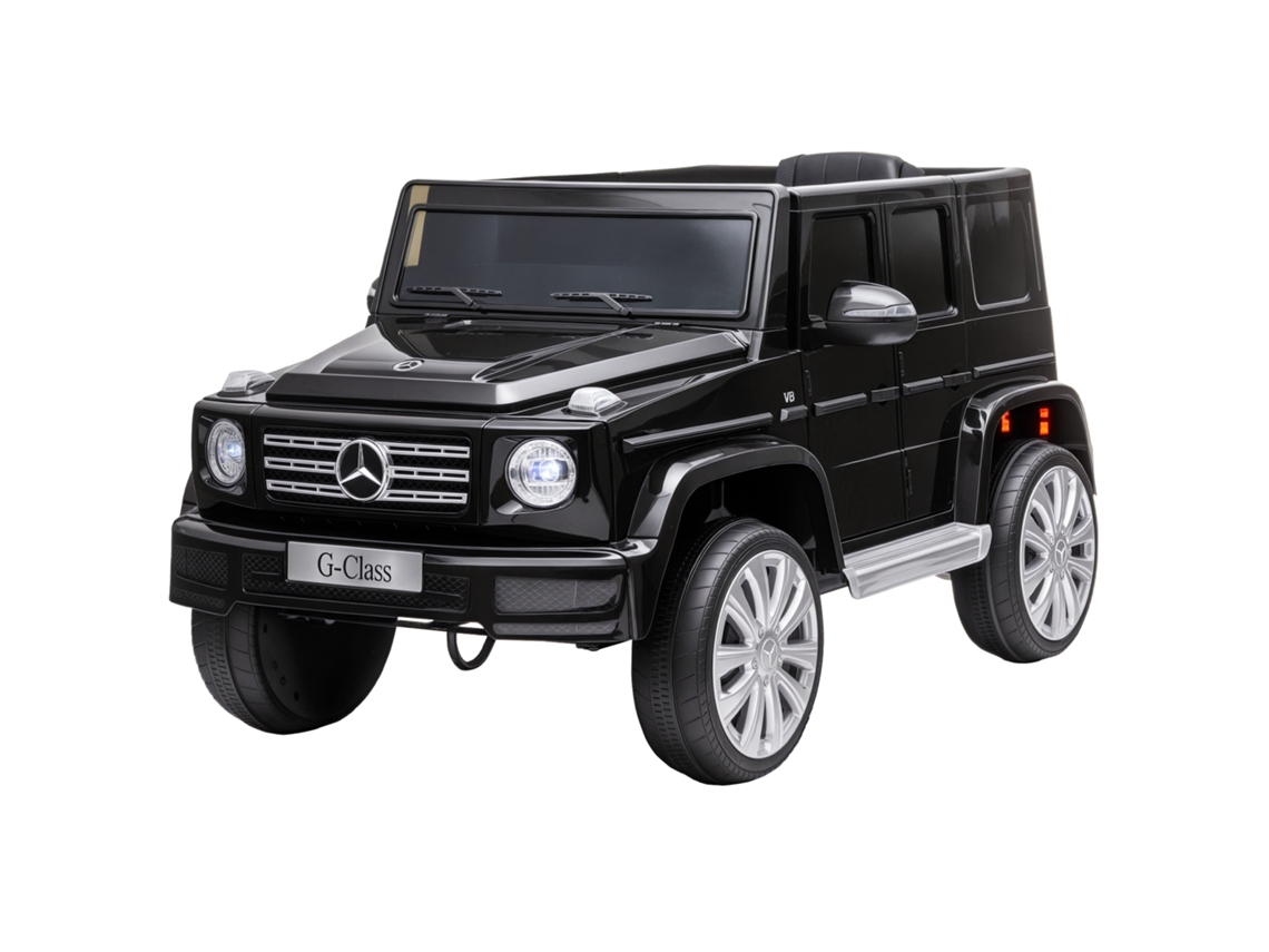 Carro Elétrico Todo o terreno 12v Música Buzina Velocidade 3 5km/h Preto
