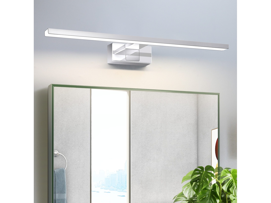 Luminária De Espelho Led Para Banheiro Nettlife 12w Luminária De Parede Para Banheiro 4000k 60cm