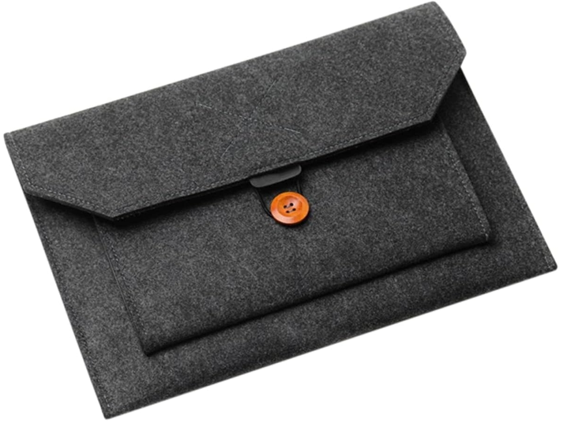 Capa Protetora Para Computador, Estojo De Feltro Para Laptop Empresarial, Ideal Para Escritório, Cas Gokoco