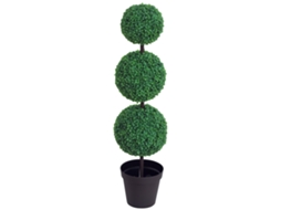 Bola Topiária Artificial de Buxo ø 30x112hcm,verde BTFORUS