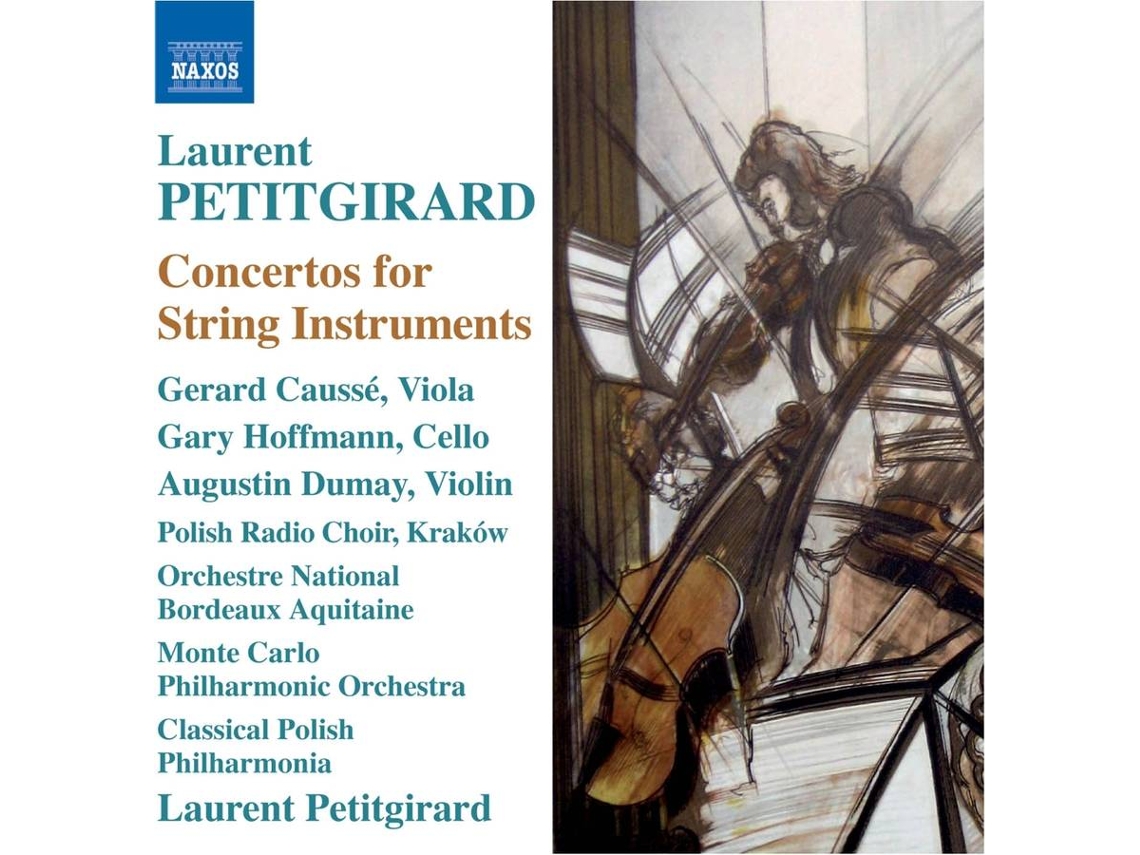 CD Causse/Hoffmann/Petitgirard - Konzerte Für Streichinstrumente (1CD)