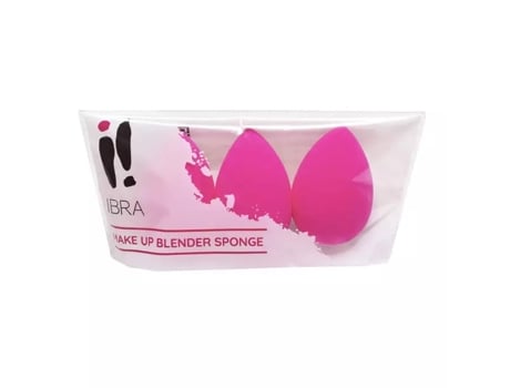 Professional Pink Blender Sponge Set, 3 Pack Ibra