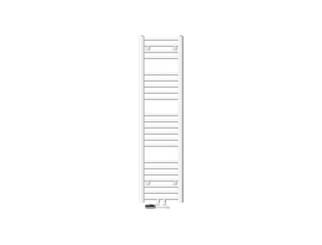 LUXEBATH Toalheiro de Casa de Banho com Radiador Sahara 300 X 1400 Mm Branco Direito com Ligação Central