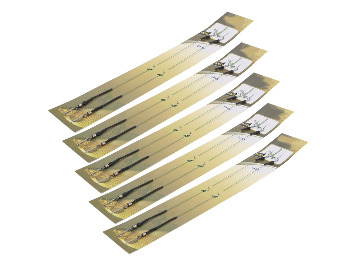 5 Rigs de Pesca com Anzol Metal para Carpa 9