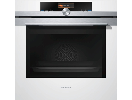 Forno SIEMENS Cookcontrol HB676G0W1 (71 L - 59.5 cm - Pirolítico - Branco) — Multifunções | Pirolítico | 71 L