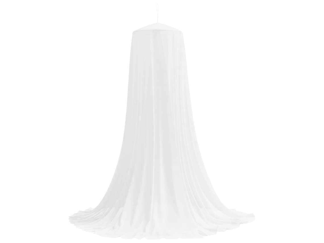 Conjunto 3 Rede Mosquiteira Vidaxl Branco Poliéster (⌀56 X 220 Cm)