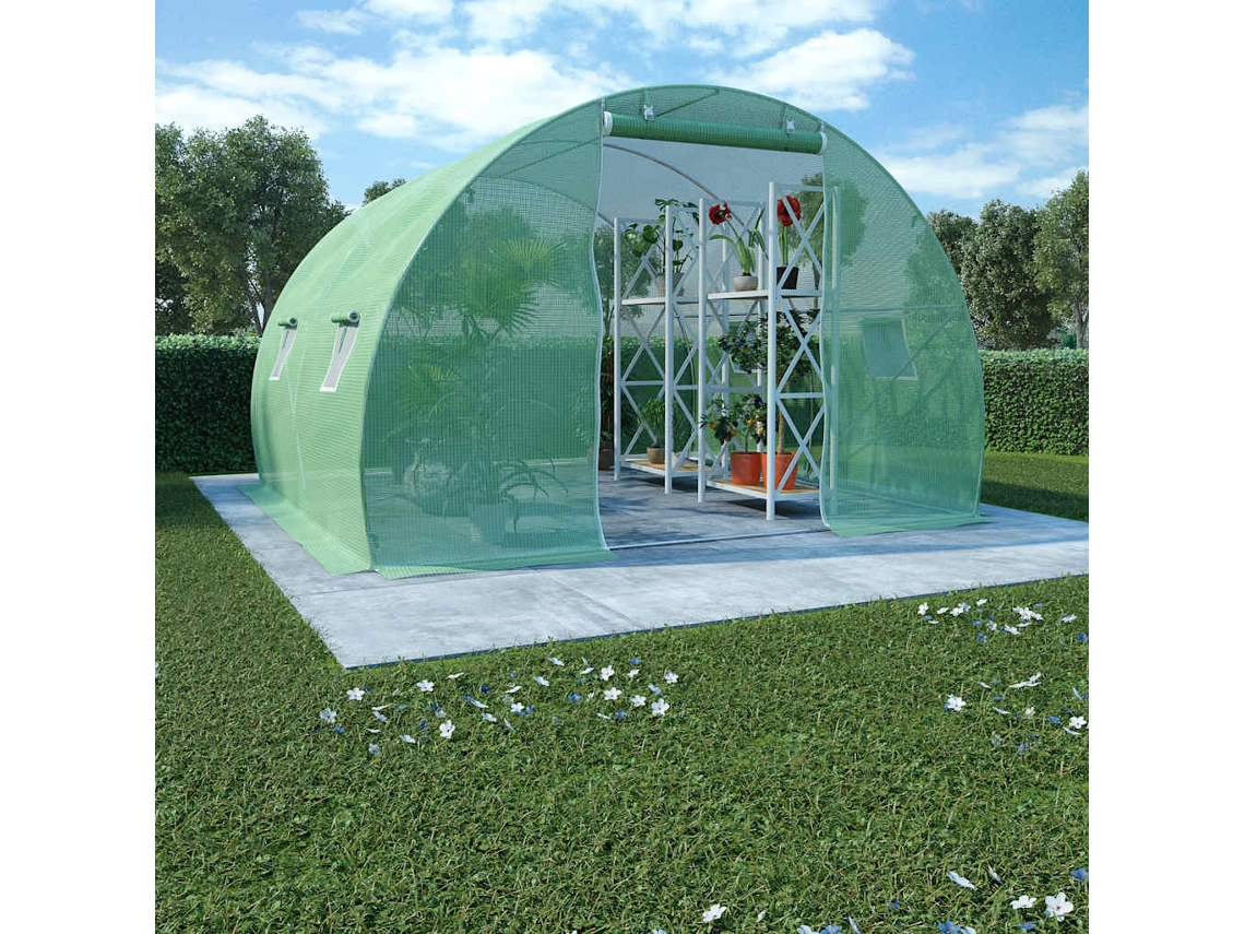 Vidaxl Estufa 9m² 300x300x200 Cm