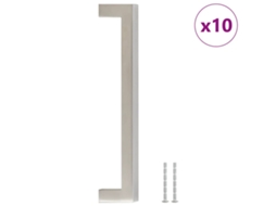 Cabinet Handle, Cabinet Handles Vidaxl Prateado Aço Inoxidável (160 Mm)