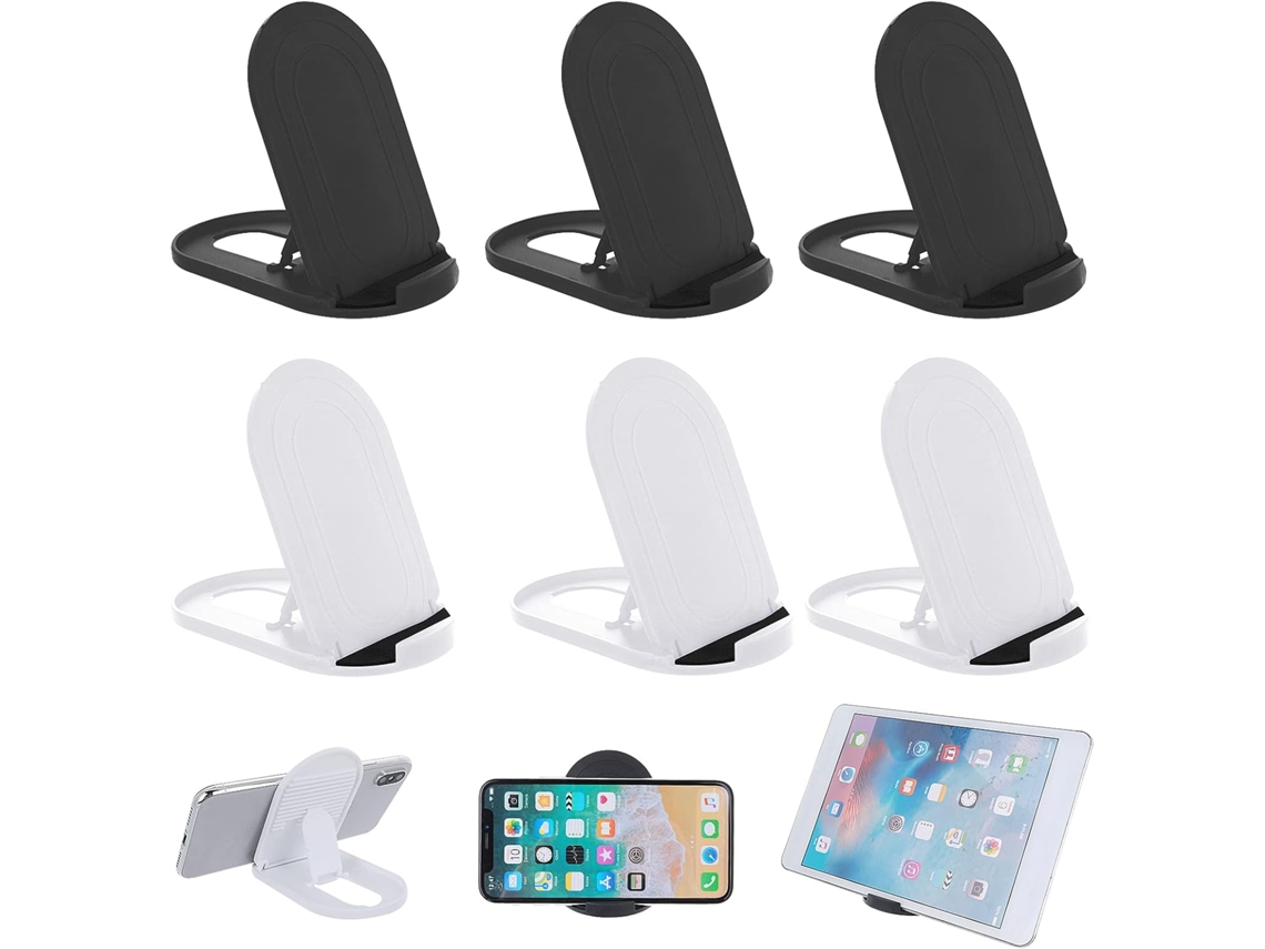 Conjunto de 6 Suportes Dobráveis AQUAFORGE para Celular e Tablet