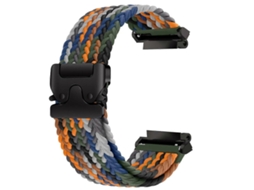 Pulseira De Relógio Trançada Com Fecho De Pressão Tipo Paraquedas