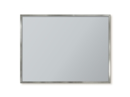 Quadro de vidro magnético laranja fosco para hall de entrada Espelharte (80x60 cm)