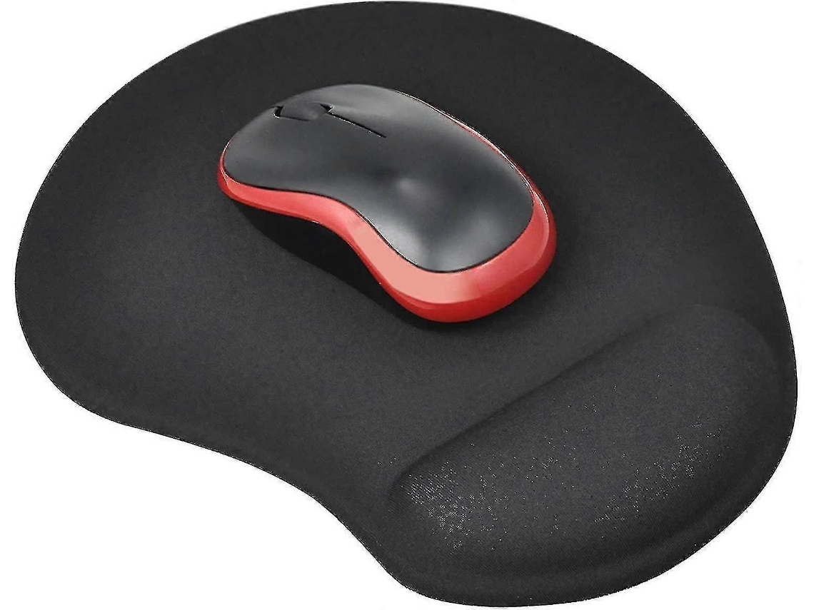 Mousepad Preto Com Suporte Confortável. Olysi Shop