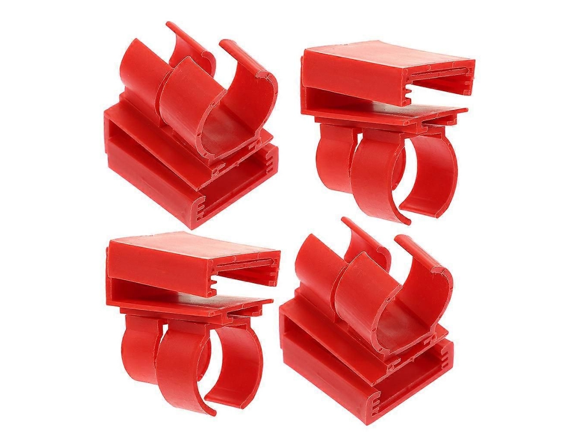 Conjunto de 4 Ventosas para Aquecedor de Aquário, com Clipes e Braçadeiras para Fixação em Tanques de Peixes, Mangueiras e Plantas. GOKOCO