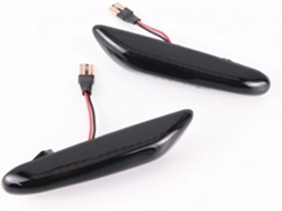 Piscas De Led 2 Peças Para Bmw, Piscas Laterais Dinâmicos De Led Com Função Sequencial Para E90 E91 E92 E93 E60 E87 E82