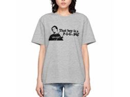 Rockinstone Animal House Movie Pig Heather Gray Adult T-shirt Size:xxl