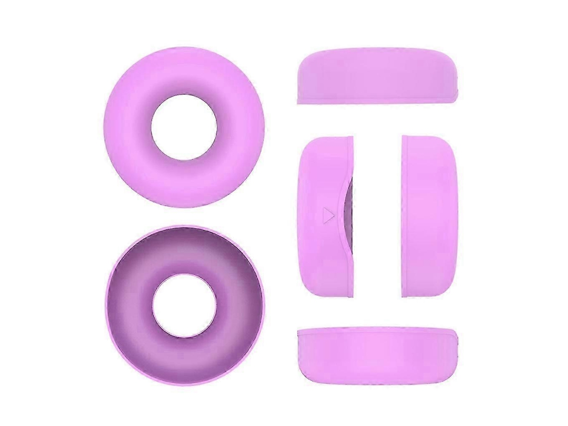 Almofadas Auriculares De Reposição Macias Para Fones De Ouvido Wh Ch520, Silicone, Roxas. Ly Ebike